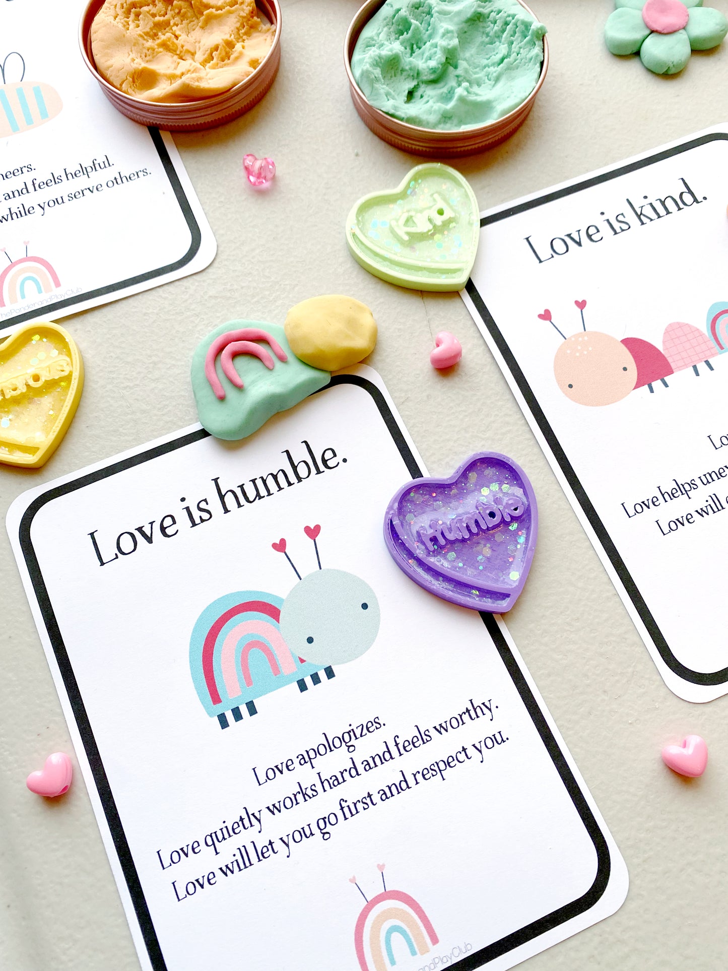 "Love is" Scripture Description Cards