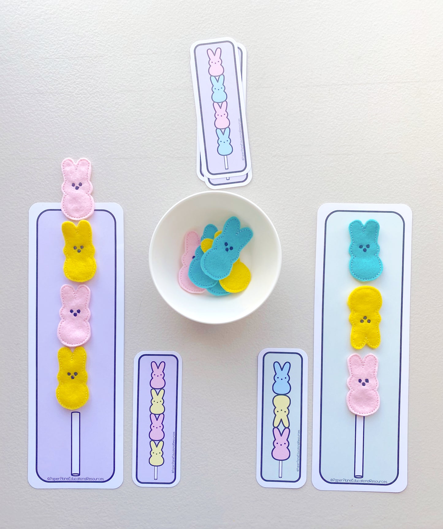 Marshmallow Bunnies Phonics and STEM Bundle