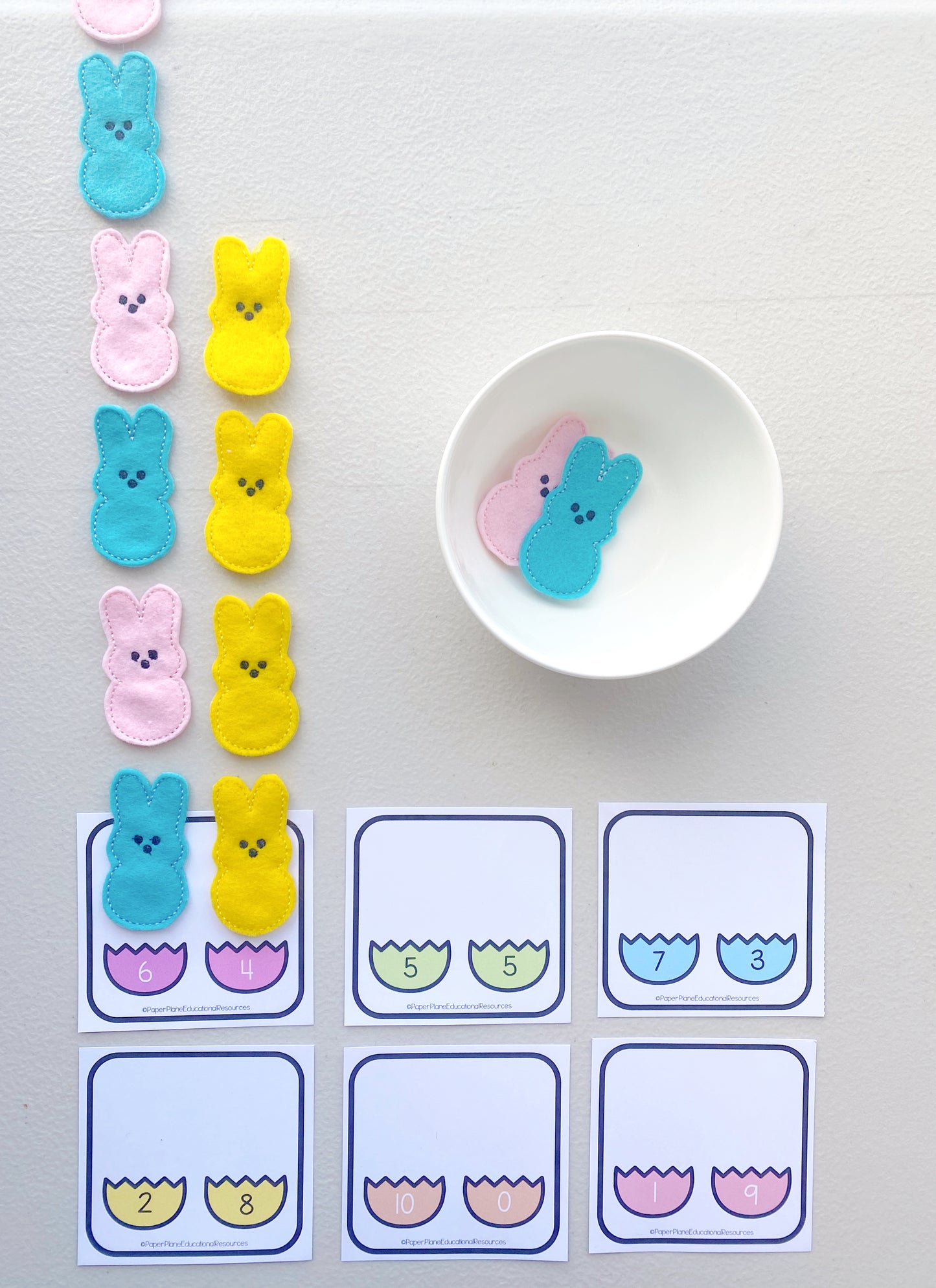 Marshmallow Bunnies Phonics and STEM Bundle