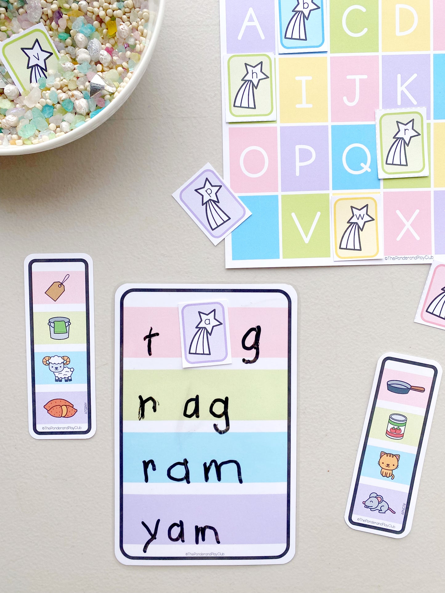 Unicorns and Rainbows Phonics and STEM activities