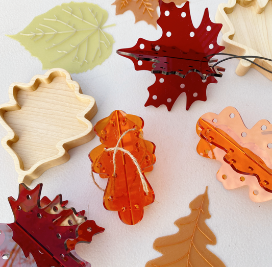 Leaf Lacing Puzzle