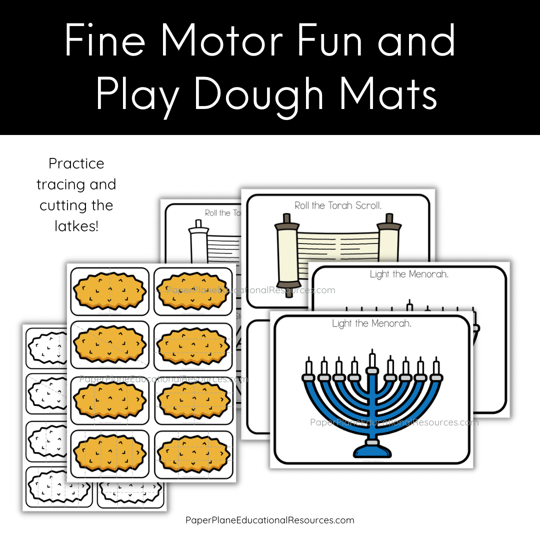 Hanukkah Phonics and STEM Bundle