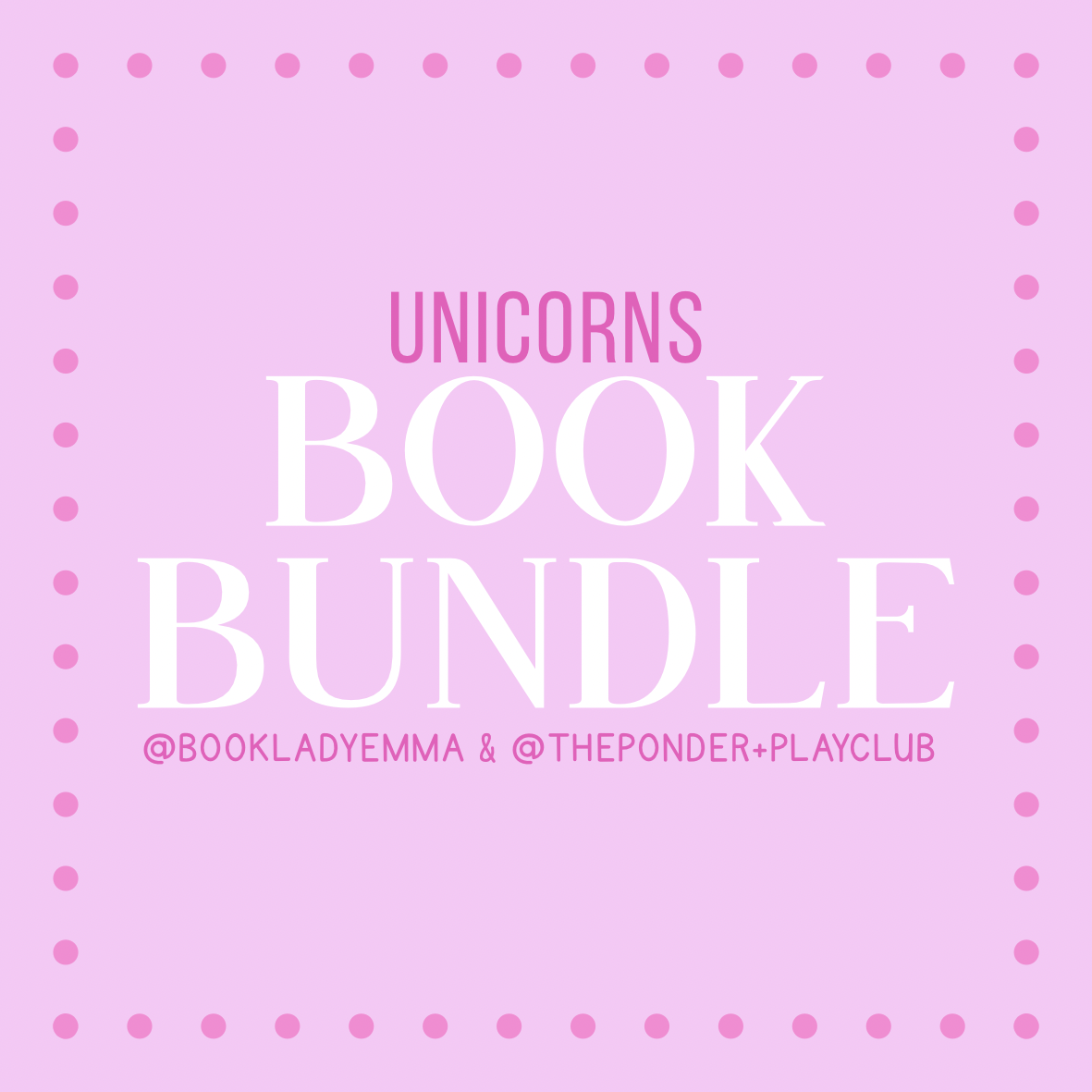 Unicorns Book Bundle