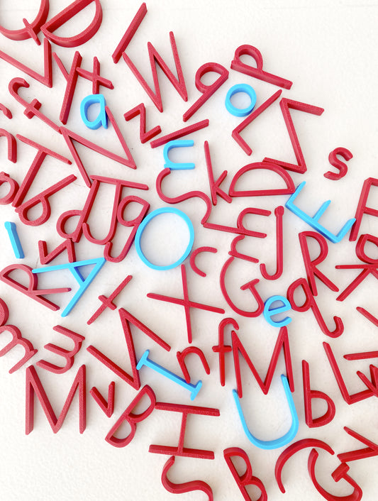 Moveable Letters: 26 Upper Case Letter Set
