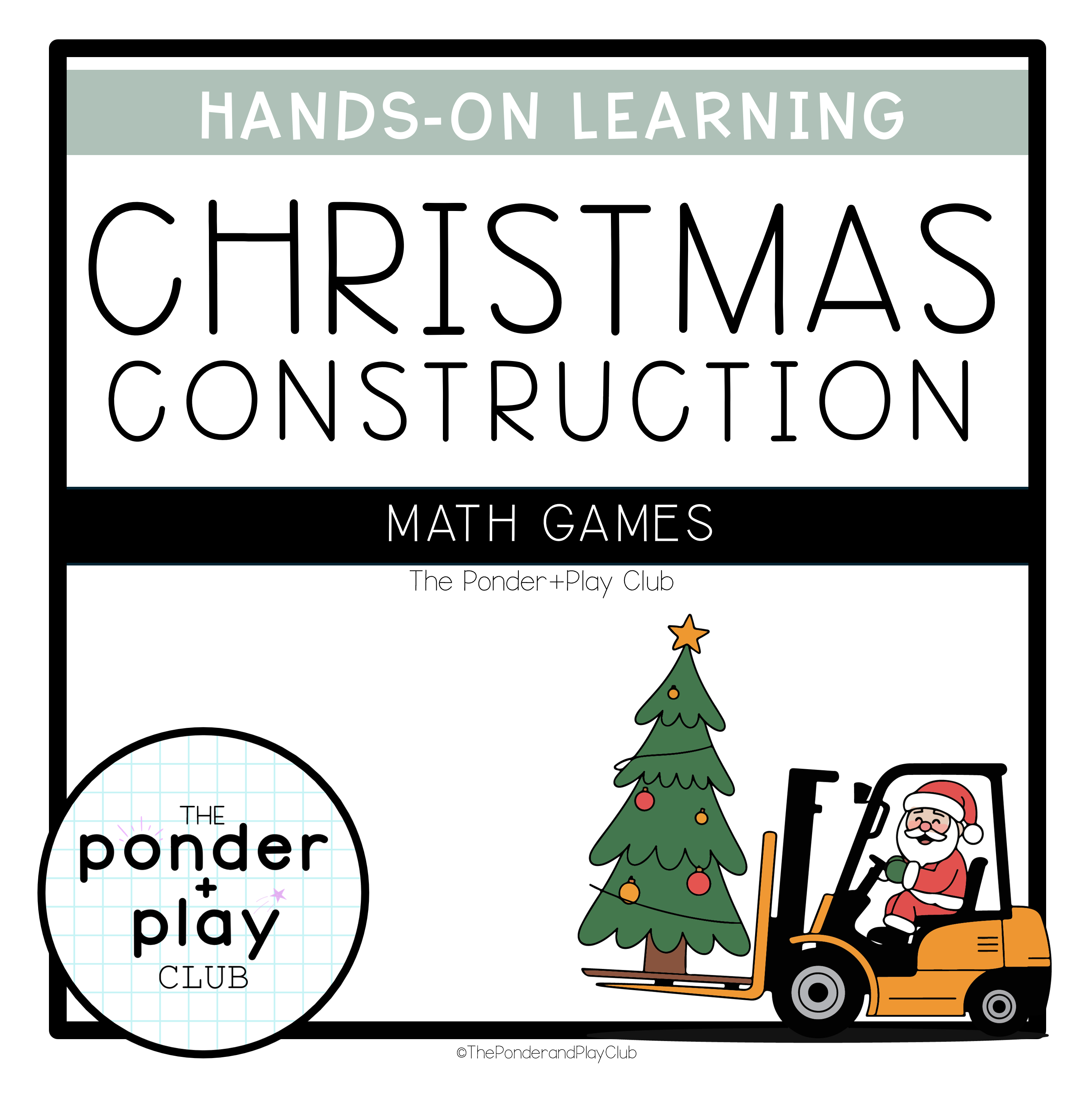 Christmas Construction: Math Games – Paper Plane Educational Resources