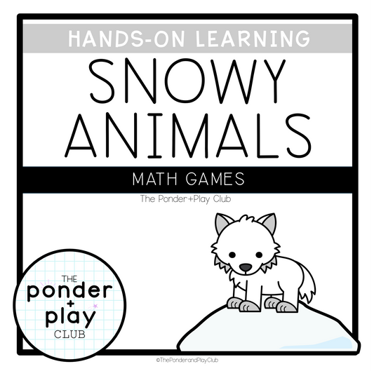 Snowy Animals: Math Games