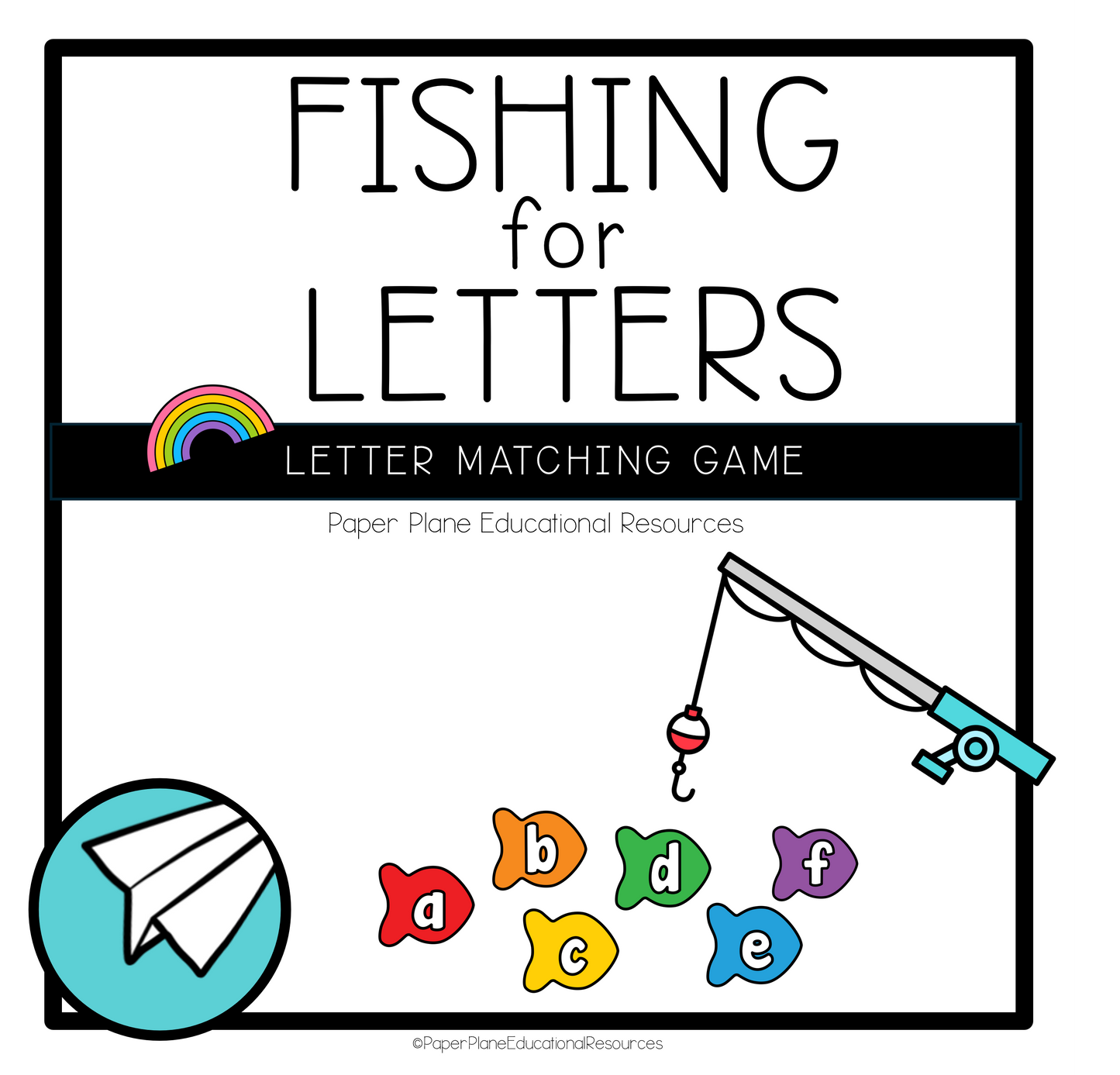 Fishing for Letters (Upper and Lower-Case Magnetic Letter Matching)