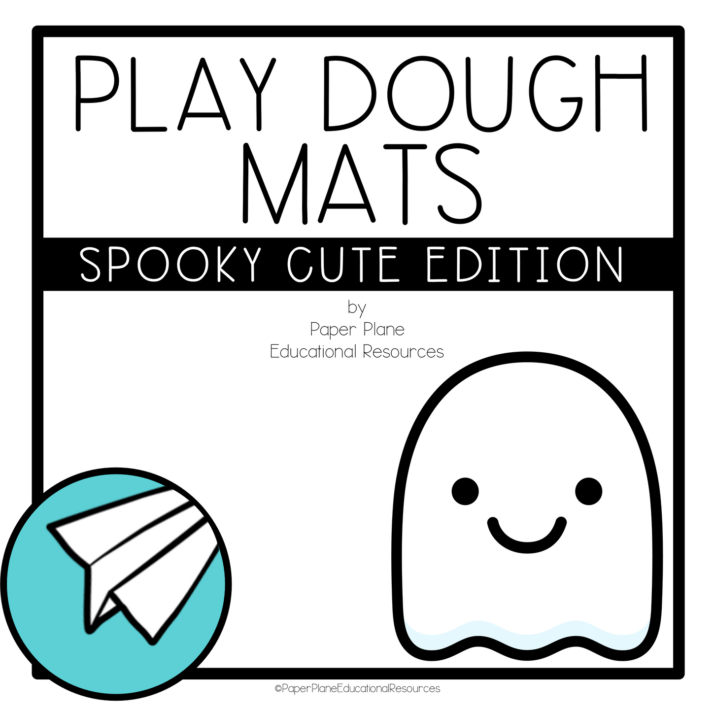 Spooky Cute Play Dough Mats