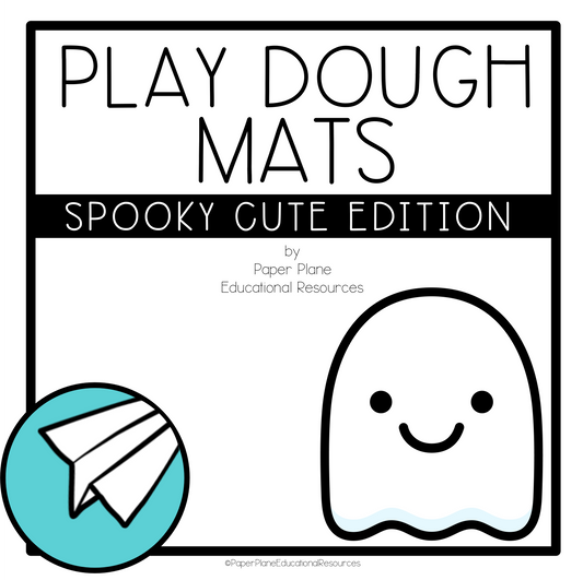 Spooky Cute Play Dough Mats