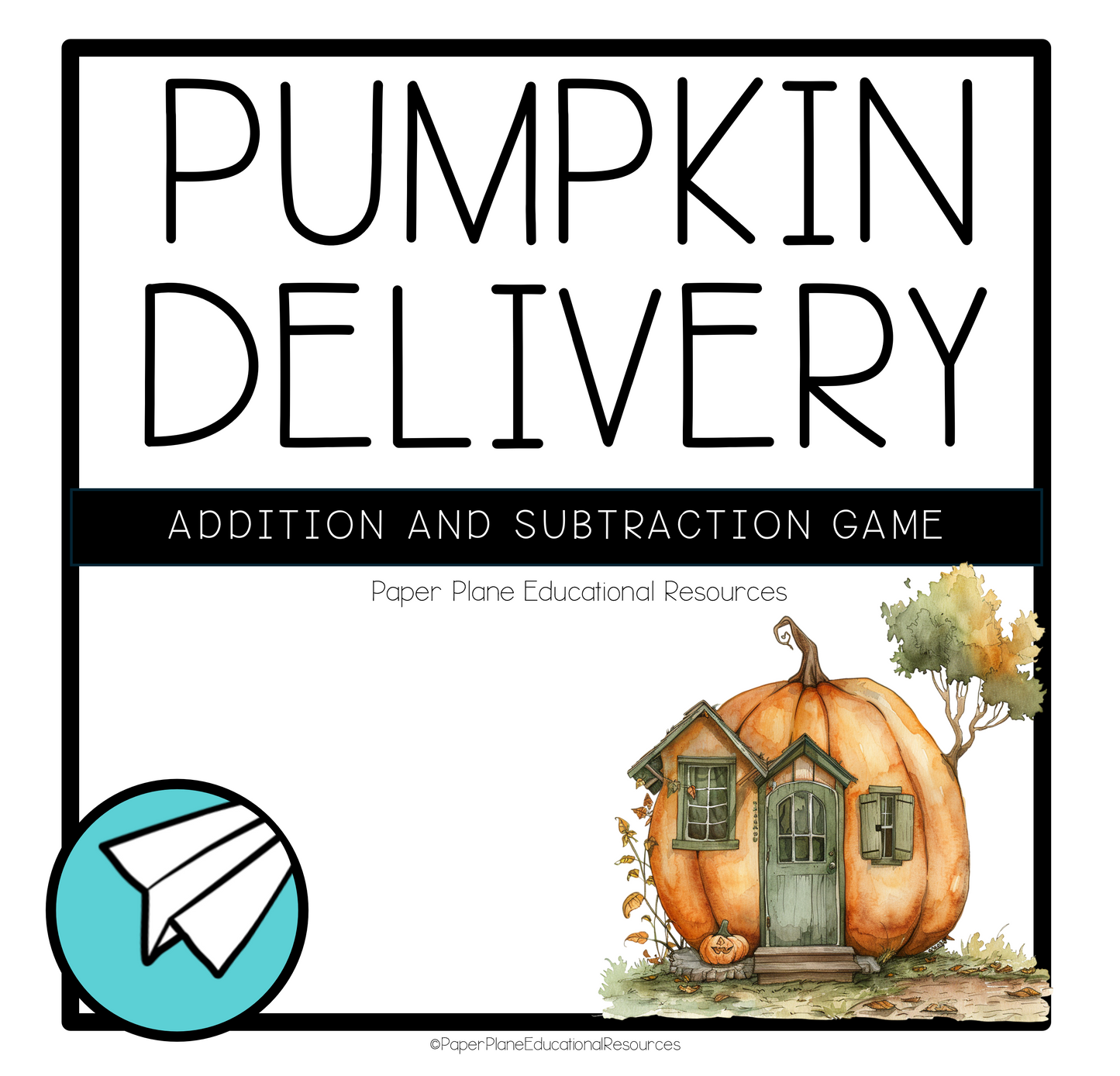 Pumpkin Delivery Addition/Subtraction Game