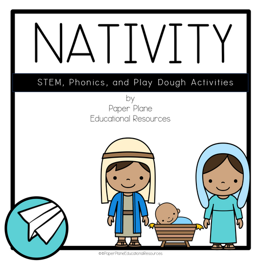 Nativity Themed Activity Bundle (printable)